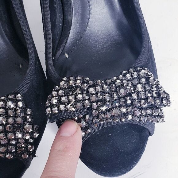 Bcbgmaxazaria platform high heels with bow - Picture 7 of 11